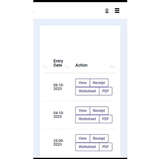 Banquet Booking Management Software Screenshot